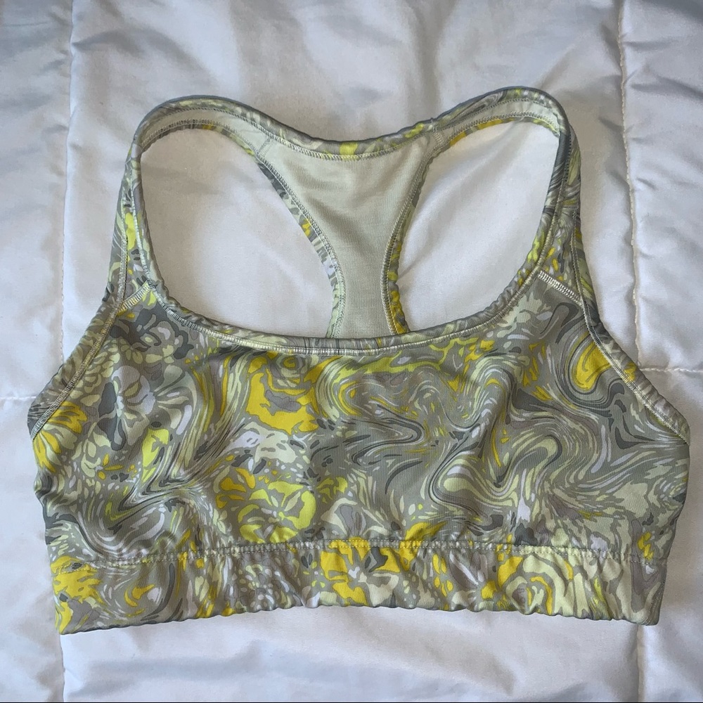 Yellow G Fit Gap Sports Bra